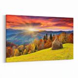 Olla 15918Y Günbatımı Görseli Yatay Kanvas Tablo (Ölçü: 30X20)