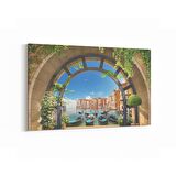 Olla 18616Y Yapı Görseli Yatay Kanvas Tablo (Ölçü: 120X80)