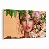 Olla 16816Y Model / Manken Görseli Yatay Kanvas Tablo (Ölçü: 150X100)