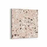 Olla 17369K Taş / Tuğla Görseli Kare Kanvas Tablo (Ölçü: 25X25)