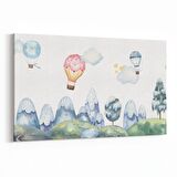 Olla 12746Y Çocuk Odası Görseli Yatay Kanvas Tablo (Ölçü: 45X30)