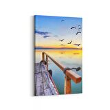 Olla 13672D Doğa / Manzara Görseli Dikey Kanvas Tablo (Ölçü: 60X90)