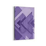 Olla 10043D Abstract 3 Boyut Görsel Dikey Kanvas Tablo (Ölçü: 20X30)