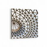 Olla 10125K Abstract Görsel Kare Kanvas Tablo (Ölçü: 30X30)