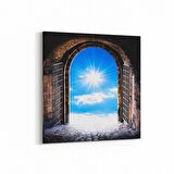 Olla 13611K Doğa / Manzara Görseli Kare Kanvas Tablo (Ölçü: 30X30)