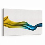 Olla 10171Y Abstract Görsel Yatay Kanvas Tablo (Ölçü: 150X100)