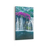 Olla 14602DD Doğa / Manzara Görseli Dikey Dar Kanvas Tablo (Ölçü: 60X120)