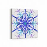 Olla 10190K Abstract Görsel Kare Kanvas Tablo (Ölçü: 25X25)