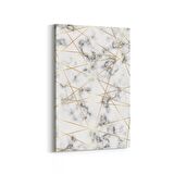 Olla 16728D Mermer Desen Görsel Dikey Kanvas Tablo (Ölçü: 60X90)