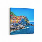 Olla 18403K4 Yapı Görseli Kare 4'lü Kanvas Tablo (Ölçü: 145X145)