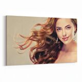 Olla 16897Y Model / Manken Görseli Yatay Kanvas Tablo (Ölçü: 150X100)