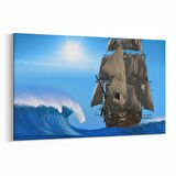 Olla 12292Y Araç Görseli Yatay Kanvas Tablo (Ölçü: 120X80)