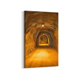 Olla 18528D Yapı Görseli Dikey Kanvas Tablo (Ölçü: 60X90)