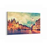 Olla 18686Y Yapı Görseli Yatay Kanvas Tablo (Ölçü: 120X80)