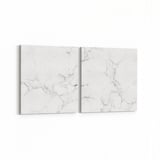 Olla 16701K2Y Mermer Desen Görsel Kare 2'li Yatay Kanvas Tablo (Ölçü: 85X40)