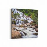 Olla 14439K Doğa / Manzara Görseli Kare Kanvas Tablo (Ölçü: 100X100)