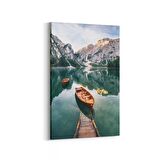 Olla 18949D Yapı Görseli Dikey Kanvas Tablo (Ölçü: 20X30)