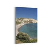 Olla 16508D Kumsal / Sahil Görseli Dikey Kanvas Tablo (Ölçü: 60X90)