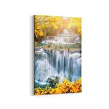 Olla 13887D Doğa / Manzara Görseli Dikey Kanvas Tablo (Ölçü: 100X150)
