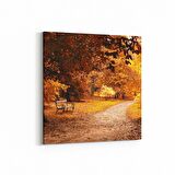 Olla 14319K Doğa / Manzara Görseli Kare Kanvas Tablo (Ölçü: 30X30)