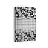 Olla 10024D Abstract 3 Boyut Görsel Dikey Kanvas Tablo (Ölçü: 70X105)