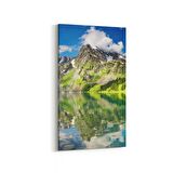 Olla 13685DD Doğa / Manzara Görseli Dikey Dar Kanvas Tablo (Ölçü: 40X80)
