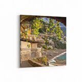 Olla 18212K Yapı Görseli Kare Kanvas Tablo (Ölçü: 25X25)