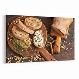 Olla 15046Y Gıda Görseli Yatay Kanvas Tablo (Ölçü: 150X100)