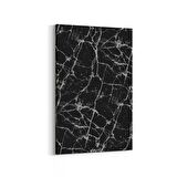 Olla 16662D Mermer Desen Görsel Dikey Kanvas Tablo (Ölçü: 100X150)