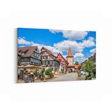 Olla 17876Y Yapı Görseli Yatay Kanvas Tablo (Ölçü: 150X100)