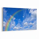Olla 15649Y Gökyüzü Bulut Görseli  Yatay Kanvas Tablo (Ölçü: 120X80)
