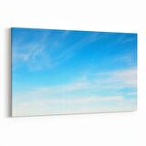 Olla 15495Y Gökyüzü Bulut Görseli  Yatay Kanvas Tablo (Ölçü: 45X30)