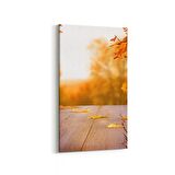 Olla 13512DD Doğa / Manzara Görseli Dikey Dar Kanvas Tablo (Ölçü: 30X60)