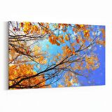Olla 10855Y Ağaç Görseli Yatay Kanvas Tablo (Ölçü: 45X30)