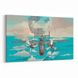 Olla 12266Y Araç Görseli Yatay Kanvas Tablo (Ölçü: 150X100)