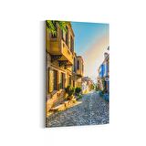 Olla 18036D Yapı Görseli Dikey Kanvas Tablo (Ölçü: 100X150)