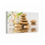 Olla 17058Y Spa / Masaj Görseli Yatay Kanvas Tablo (Ölçü: 120X80)