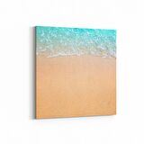 Olla 16412K Kumsal / Sahil Görseli Kare Kanvas Tablo (Ölçü: 30X30)