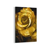 Olla 11593D Çiçek Görseli Dikey Kanvas Tablo (Ölçü: 60X90)