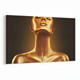 Olla 16751Y Model / Manken Görseli Yatay Kanvas Tablo (Ölçü: 45X30)