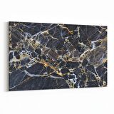 Olla 16711Y Mermer Desen Görsel Yatay Kanvas Tablo (Ölçü: 120X80)