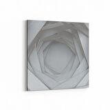 Olla 10442K Abstract Tünel Görsel Kare Kanvas Tablo (Ölçü: 25X25)