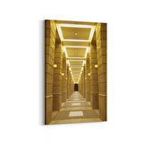 Olla 18538D Yapı Görseli Dikey Kanvas Tablo (Ölçü: 40X60)
