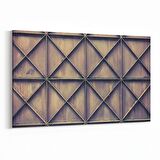 Olla 10036Y Abstract 3 Boyut Görsel Yatay Kanvas Tablo (Ölçü: 150X100)