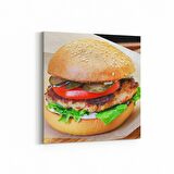 Olla 15198K Gıda Görseli Kare Kanvas Tablo (Ölçü: 25X25)