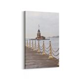 Olla 18547D Yapı Görseli Dikey Kanvas Tablo (Ölçü: 60X90)