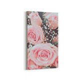 Olla 11602DD Çiçek Görseli Dikey Dar Kanvas Tablo (Ölçü: 30X60)