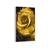 Olla 11593DD Çiçek Görseli Dikey Dar Kanvas Tablo (Ölçü: 60X120)