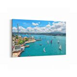 Olla 18847Y Yapı Görseli Yatay Kanvas Tablo (Ölçü: 30X20)