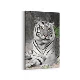 Olla 12515D Hayvanlar Alemi Görseli Dikey Kanvas Tablo (Ölçü: 100X150)